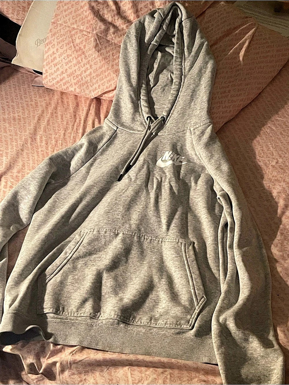 Nike Sportswear Club Fleece Pullover Hoodie Gray